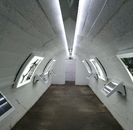 Die KoKoBe besucht die Erinnerungsstätte – einen alten Bunker aus dem 2. Weltkrieg