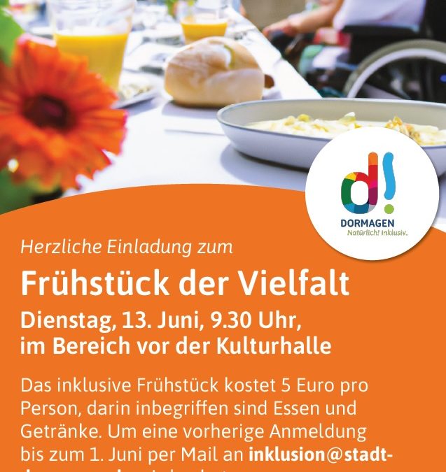 13.6.2023 Inklusives Frühstück der Vielfalt in Dormagen