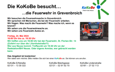 Wir besuchen die Feuerwehr in Grevenbroich!